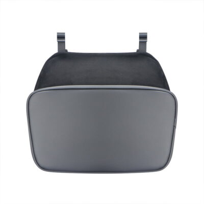 An ergonomic passenger-side electric leg rest for the Tesla Model 3/Y, designed for comfort and support during travel, with durable straps for secure attachment