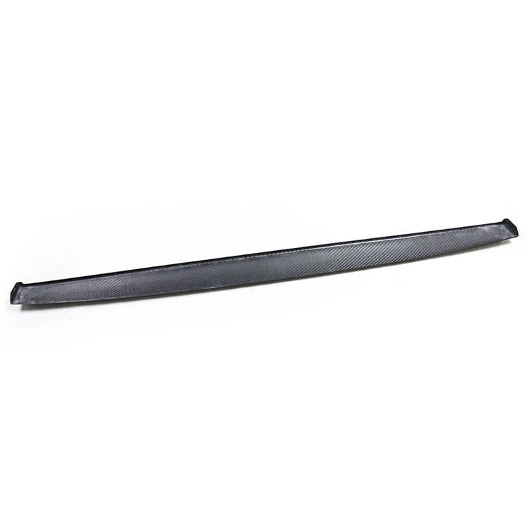 Durable carbon fiber dashboard trim designed for Tesla Model 3/Y, providing a stylish and modern interior upgrade
