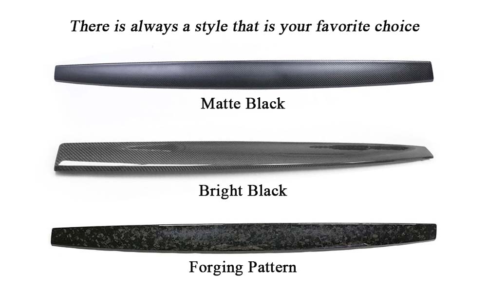 Multiple_Choices Tesla Dry Carbon Fiber Center Console Interior