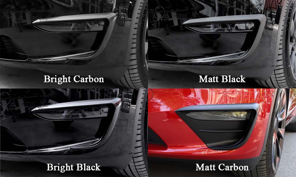 Tesla Model 3 Y Fog Light Trim Multiple_Choices Tesla Model 3 Y Fog Light Trim Multiple_Choices