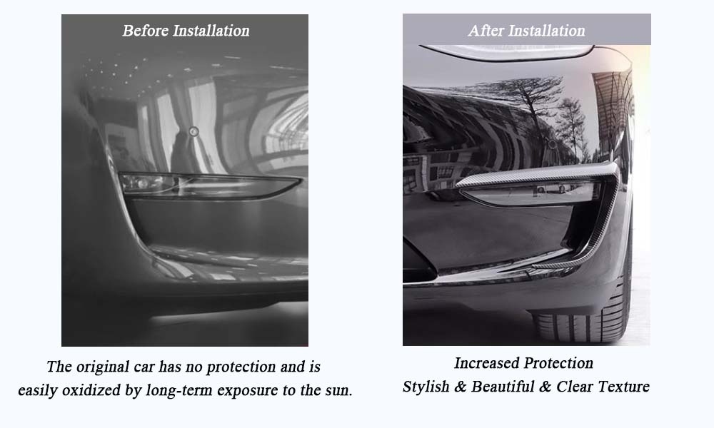 Tesla Model 3 Y Fog Light TrimEasy_installation Tesla Model 3 Y Fog Light TrimEasy_installation